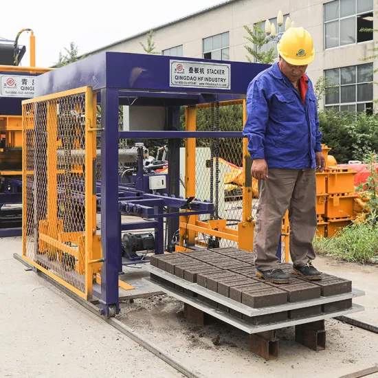 Qt6-15 Ambiental Hidráulica Automática Ceniza sólida Cenizas volantes Arena Cemento Pavimentadora de hormigón Edificio de enclavamiento Bloque hueco Fabricante de máquinas de fabricación de ladrillos